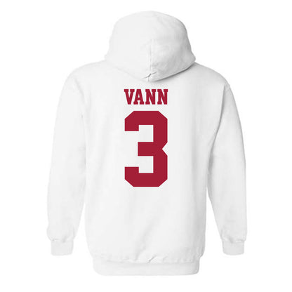 Oklahoma - NCAA Women's Basketball : Zya Vann - Sports Shersey Hooded Sweatshirt-1