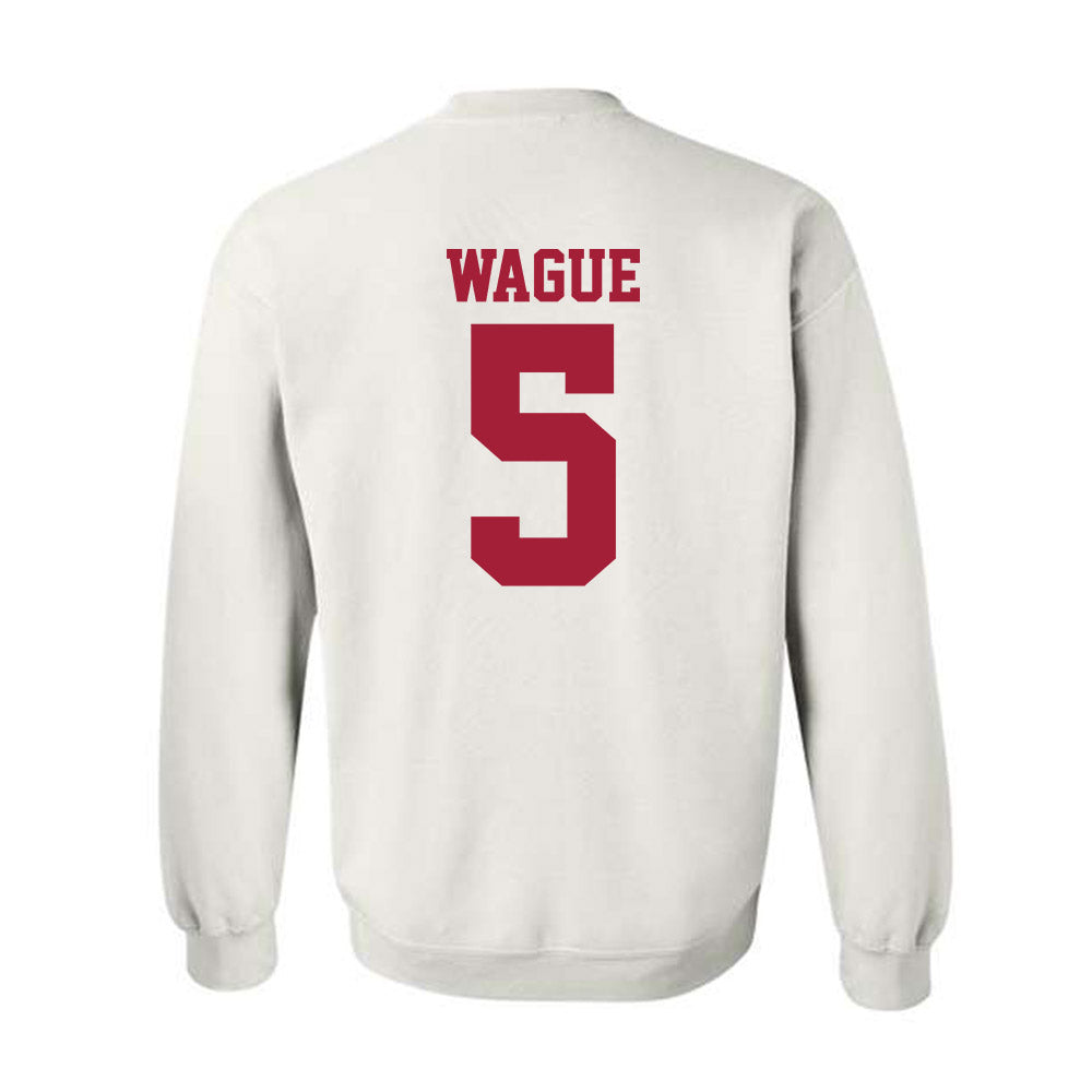 Oklahoma - NCAA Men's Basketball : Mohamed Wague - Sports Shersey Crewneck Sweatshirt-1