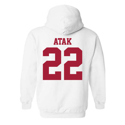 Oklahoma - NCAA Men's Basketball : Kuol Atak - Sports Shersey Hooded Sweatshirt-1