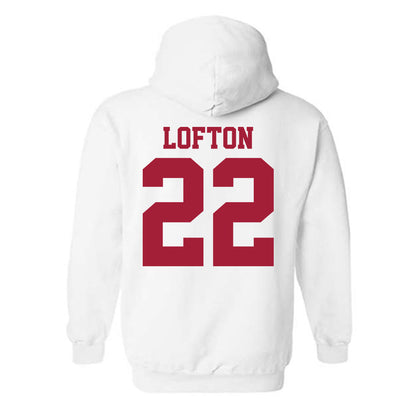 Oklahoma - NCAA Women's Basketball : Keziah Lofton - Sports Shersey Hooded Sweatshirt-1