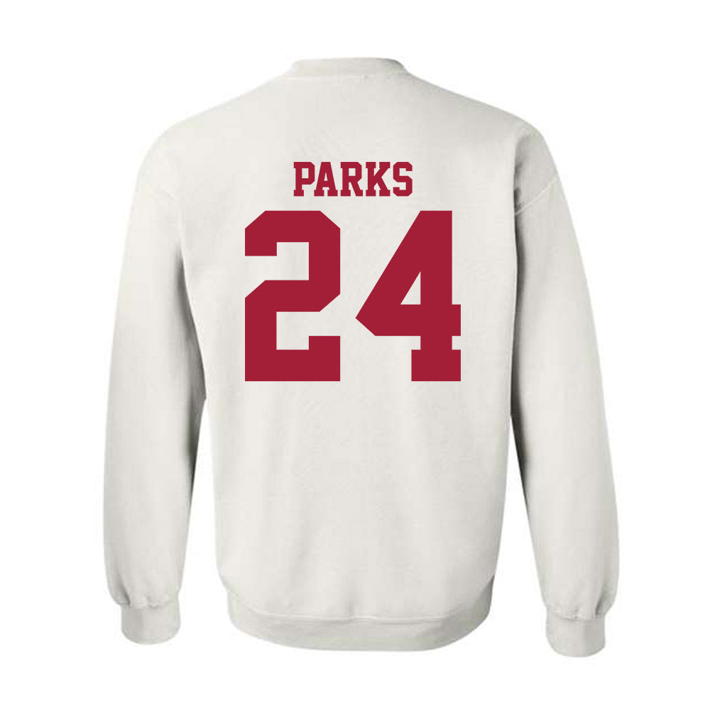 Oklahoma - NCAA Women's Basketball : Keeley Parks - Sports Shersey Crewneck Sweatshirt-1