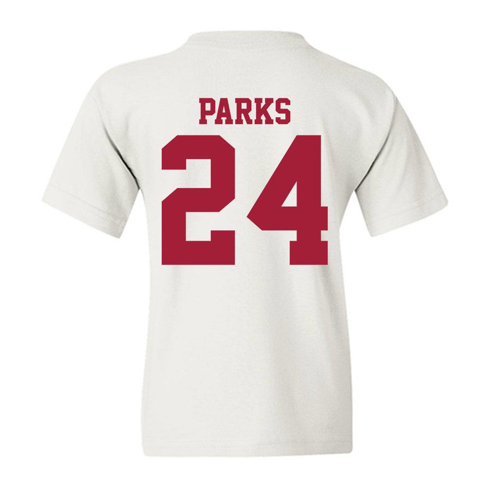 Oklahoma - NCAA Women's Basketball : Keeley Parks - Sports Shersey Youth T-Shirt-1