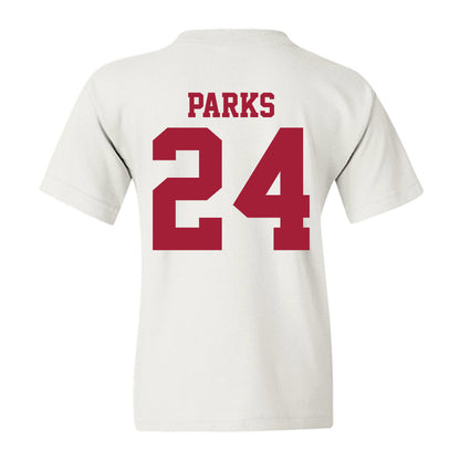 Oklahoma - NCAA Women's Basketball : Keeley Parks - Sports Shersey Youth T-Shirt-1
