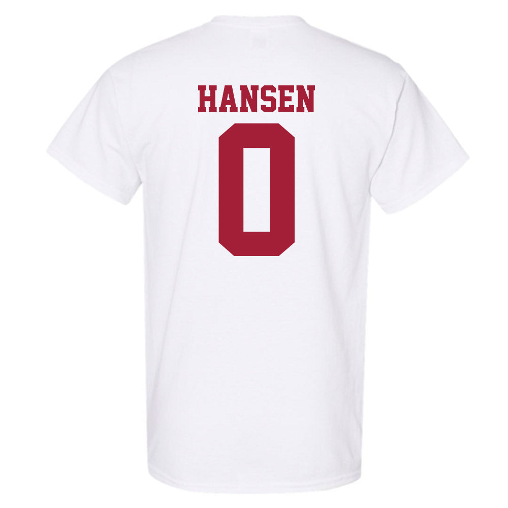 Oklahoma - NCAA Men's Basketball : Jake Hansen - Sports Shersey T-Shirt-1