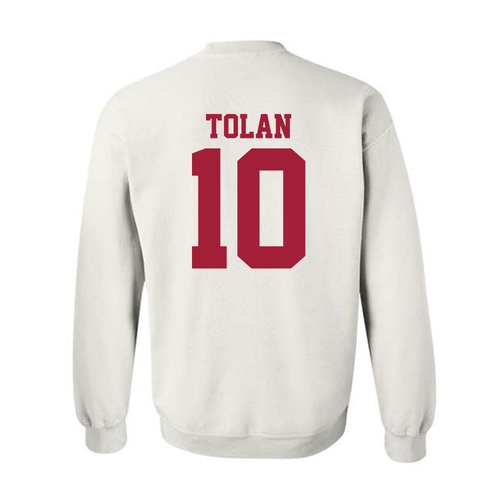 Oklahoma - NCAA Women's Basketball : Emma Tolan - Sports Shersey Crewneck Sweatshirt-1
