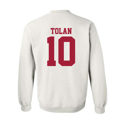 Oklahoma - NCAA Women's Basketball : Emma Tolan - Sports Shersey Crewneck Sweatshirt-1