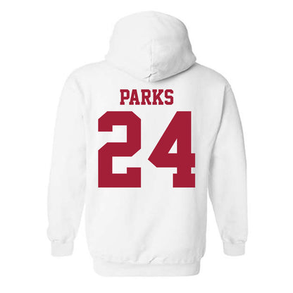 Oklahoma - NCAA Women's Basketball : Keeley Parks - Sports Shersey Hooded Sweatshirt-1