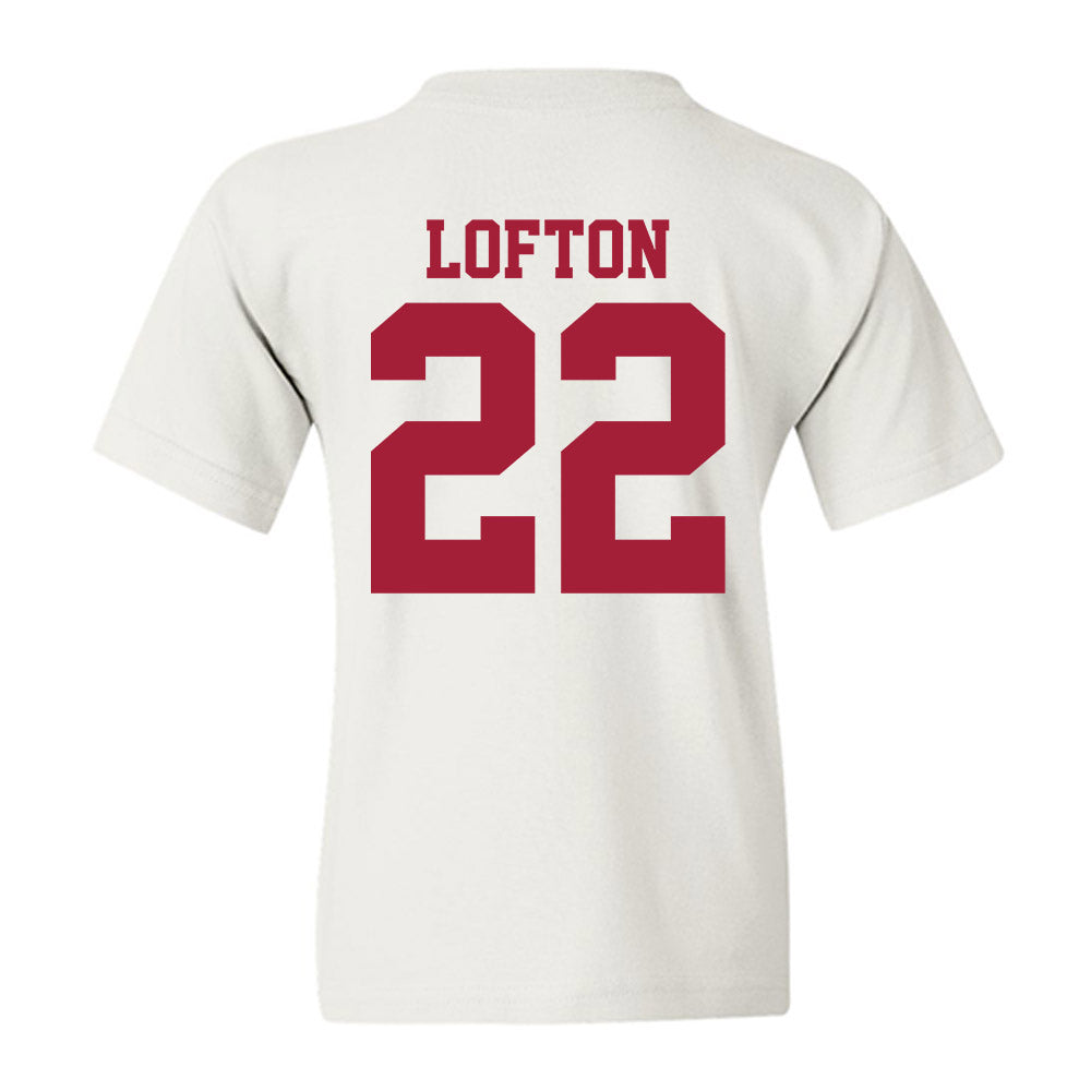 Oklahoma - NCAA Women's Basketball : Keziah Lofton - Sports Shersey Youth T-Shirt-1