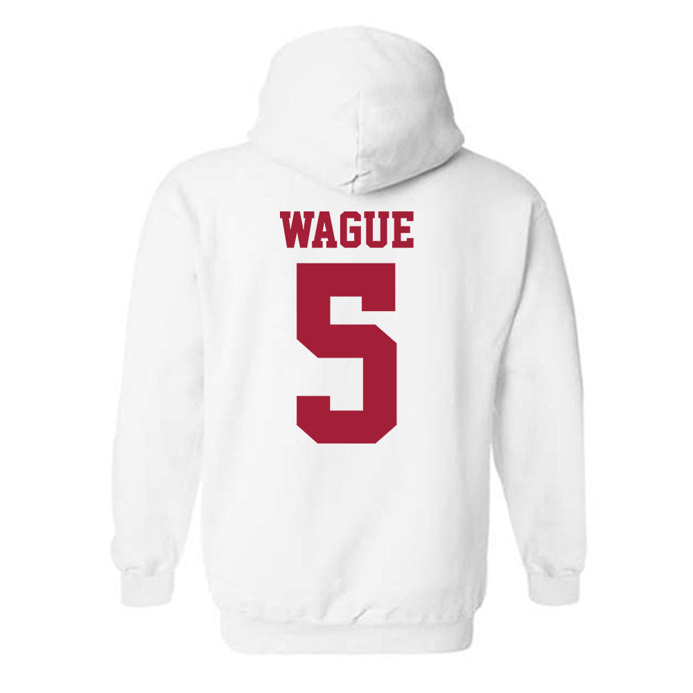 Oklahoma - NCAA Men's Basketball : Mohamed Wague - Sports Shersey Hooded Sweatshirt-1