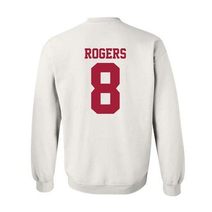 Oklahoma - NCAA Men's Basketball : Kai Rogers - Sports Shersey Crewneck Sweatshirt-1