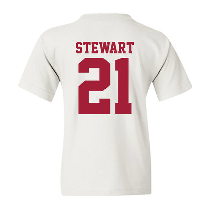 Oklahoma - NCAA Women's Basketball : Brooklyn Stewart - Sports Shersey Youth T-Shirt-1