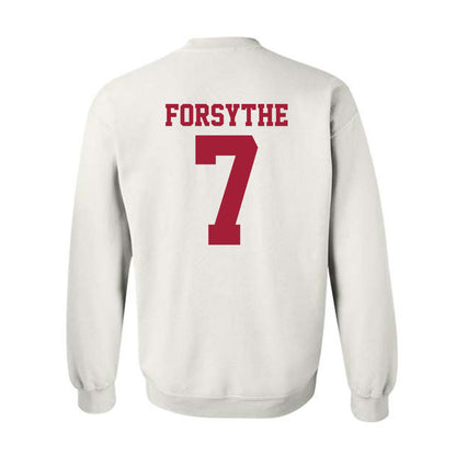 Oklahoma - NCAA Men's Basketball : Dayton Forsythe - Sports Shersey Crewneck Sweatshirt-1