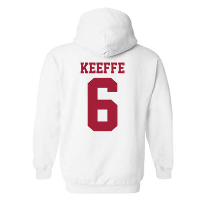 Oklahoma - NCAA Men's Basketball : Finley Keeffe - Sports Shersey Hooded Sweatshirt-1