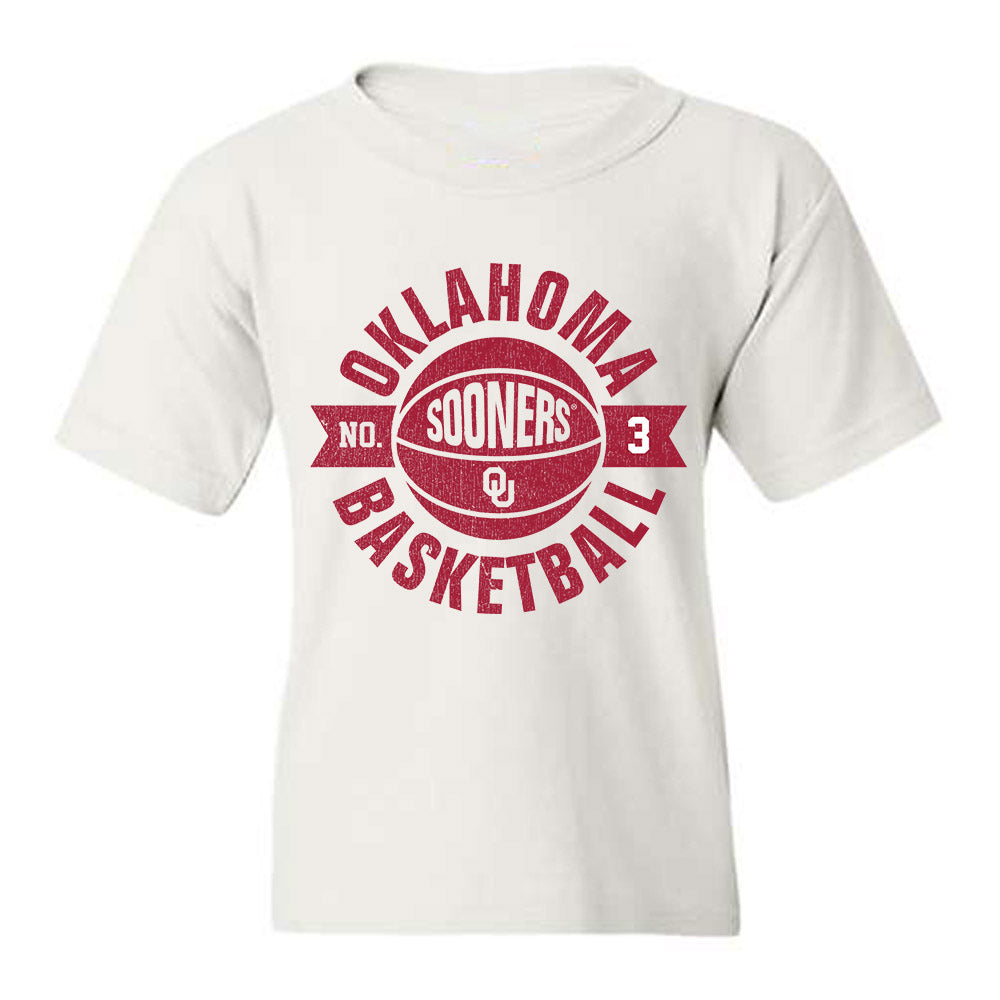 Oklahoma - NCAA Men's Basketball : Jeff Nwankwo - Sports Shersey Youth T-Shirt-0