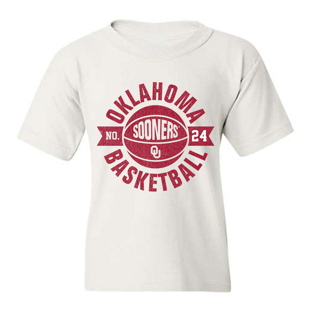 Oklahoma - NCAA Women's Basketball : Keeley Parks - Sports Shersey Youth T-Shirt-0