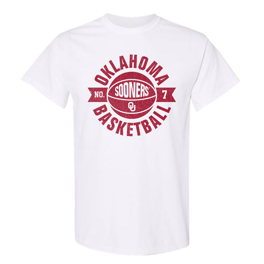 Oklahoma - NCAA Men's Basketball : Dayton Forsythe - Sports Shersey T-Shirt-0