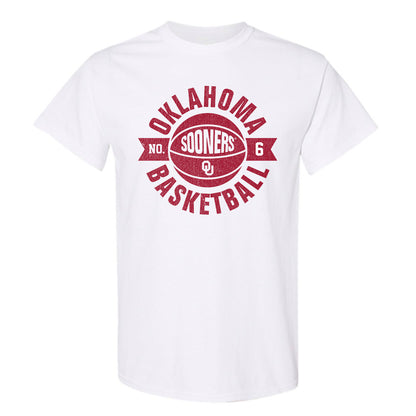 Oklahoma - NCAA Men's Basketball : Finley Keeffe - Sports Shersey T-Shirt-0