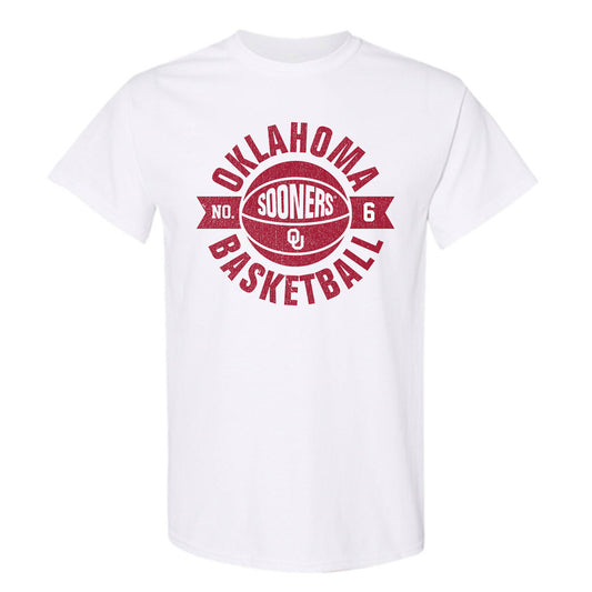 Oklahoma - NCAA Men's Basketball : Finley Keeffe - Sports Shersey T-Shirt-0