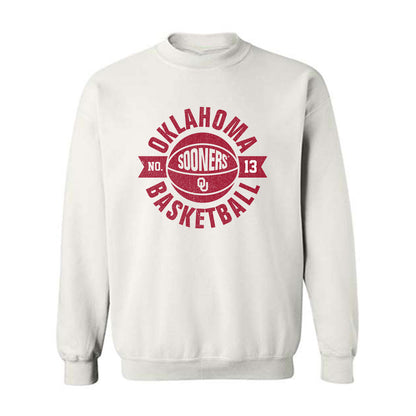 Oklahoma - NCAA Men's Basketball : Tae Davis - Sports Shersey Crewneck Sweatshirt-0
