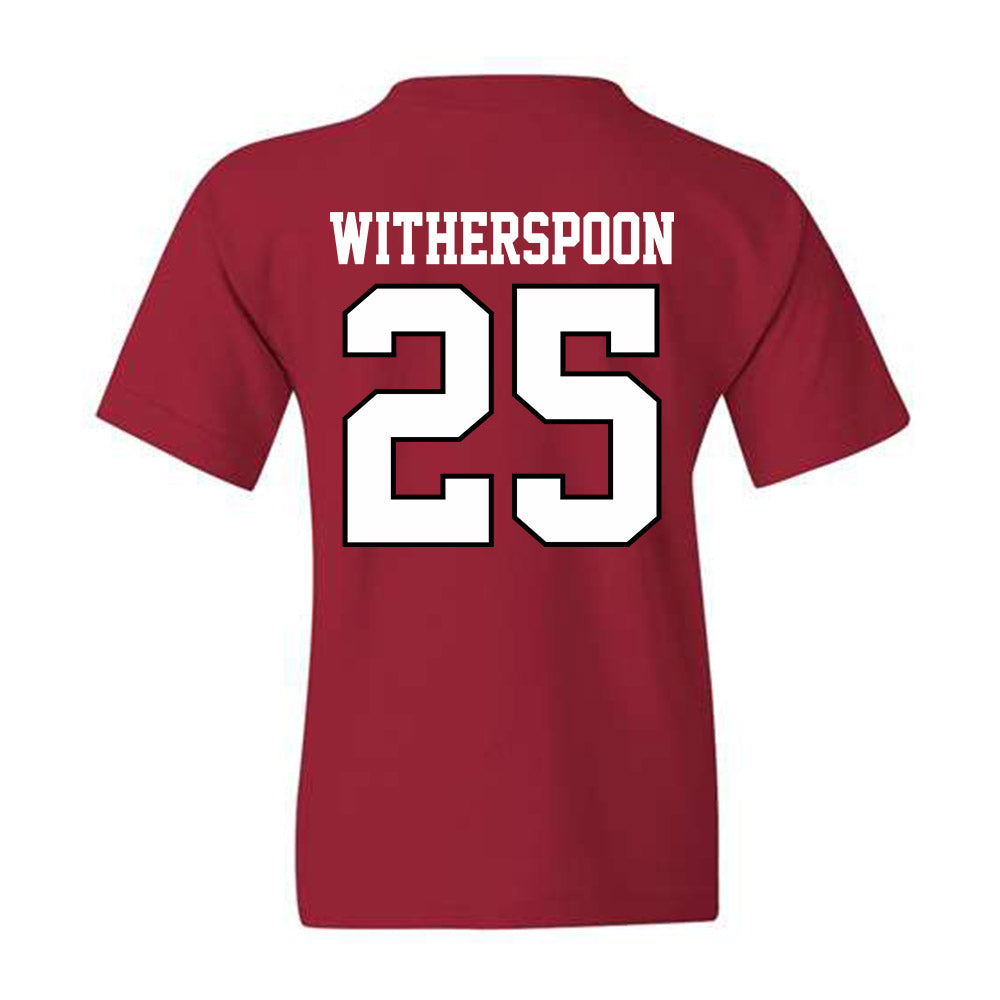 Oklahoma - NCAA Baseball : Malachi Witherspoon - Youth T-Shirt Sports Shersey