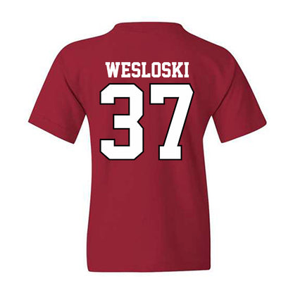 Oklahoma - NCAA Baseball : Nick Wesloski - Sports Shersey Youth T-Shirt-1