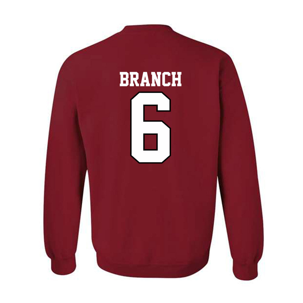 Oklahoma - NCAA Baseball : Kyle Branch - Sports Shersey Crewneck Sweatshirt-1