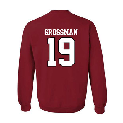 Oklahoma - NCAA Baseball : Jaxon Grossman - Sports Shersey Crewneck Sweatshirt-1