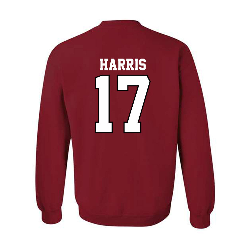 Oklahoma - NCAA Baseball : Dasan Harris - Sports Shersey Crewneck Sweatshirt-1