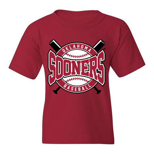 Oklahoma - NCAA Baseball : Jason Amalbert - Sports Shersey Youth T-Shirt-0