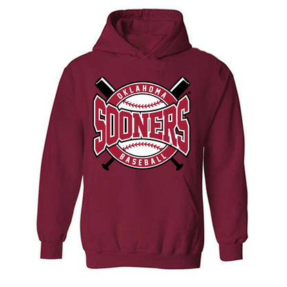 Oklahoma - NCAA Baseball : LJ Mercurius - Sports Shersey Hooded Sweatshirt-0