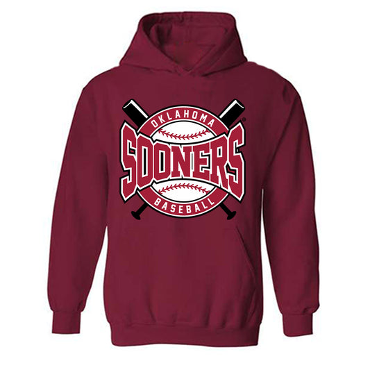 Oklahoma - NCAA Baseball : Jax Legrand - Sports Shersey Hooded Sweatshirt-0