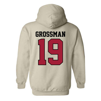 Oklahoma - NCAA Baseball : Jaxon Grossman - Sports Shersey Hooded Sweatshirt-1