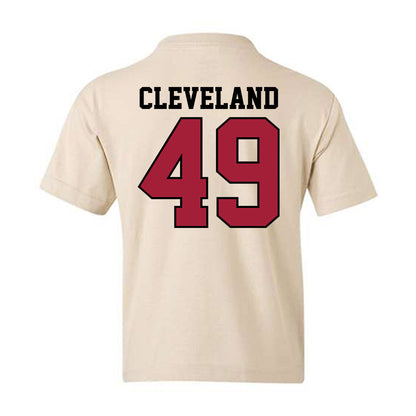 Oklahoma - NCAA Baseball : Jackson Cleveland - Sports Shersey Youth T-Shirt-1