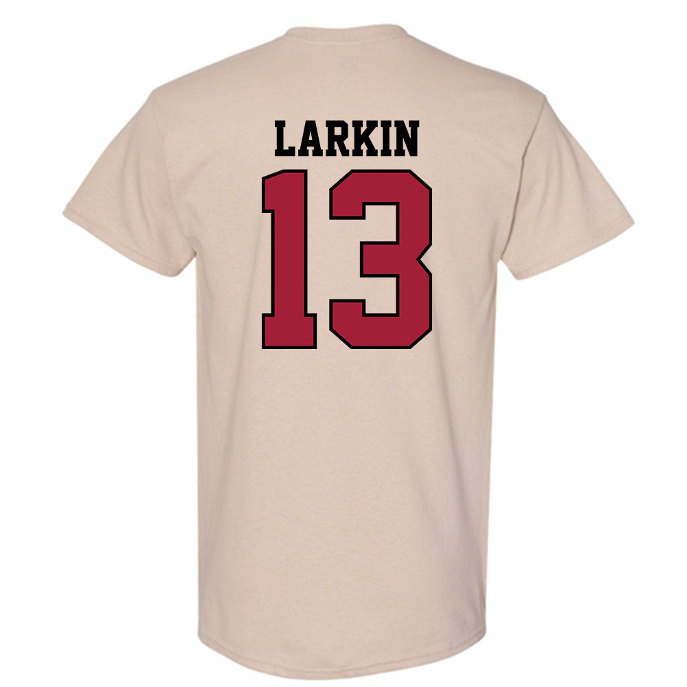 Oklahoma - NCAA Baseball : Connor Larkin - Sports Shersey T-Shirt-1