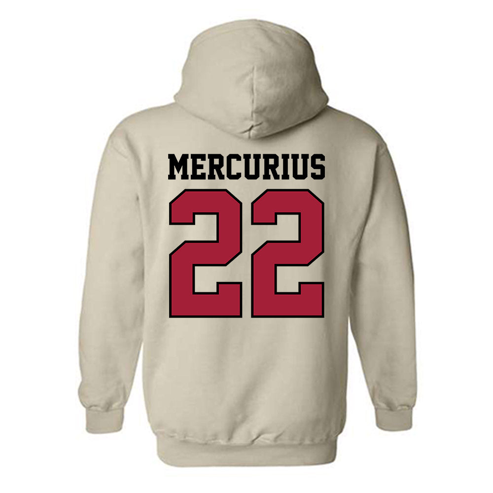 Oklahoma - NCAA Baseball : Leighton Mercurius - Sports Shersey Hooded Sweatshirt-1