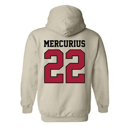 Oklahoma - NCAA Baseball : Leighton Mercurius - Sports Shersey Hooded Sweatshirt-1