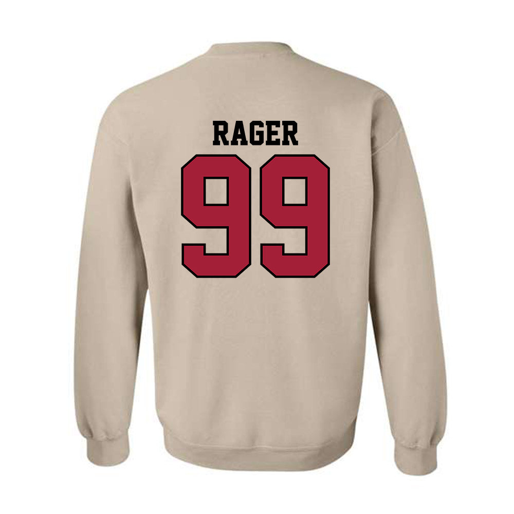 Oklahoma - NCAA Baseball : Cord Rager - Sports Shersey Crewneck Sweatshirt-1