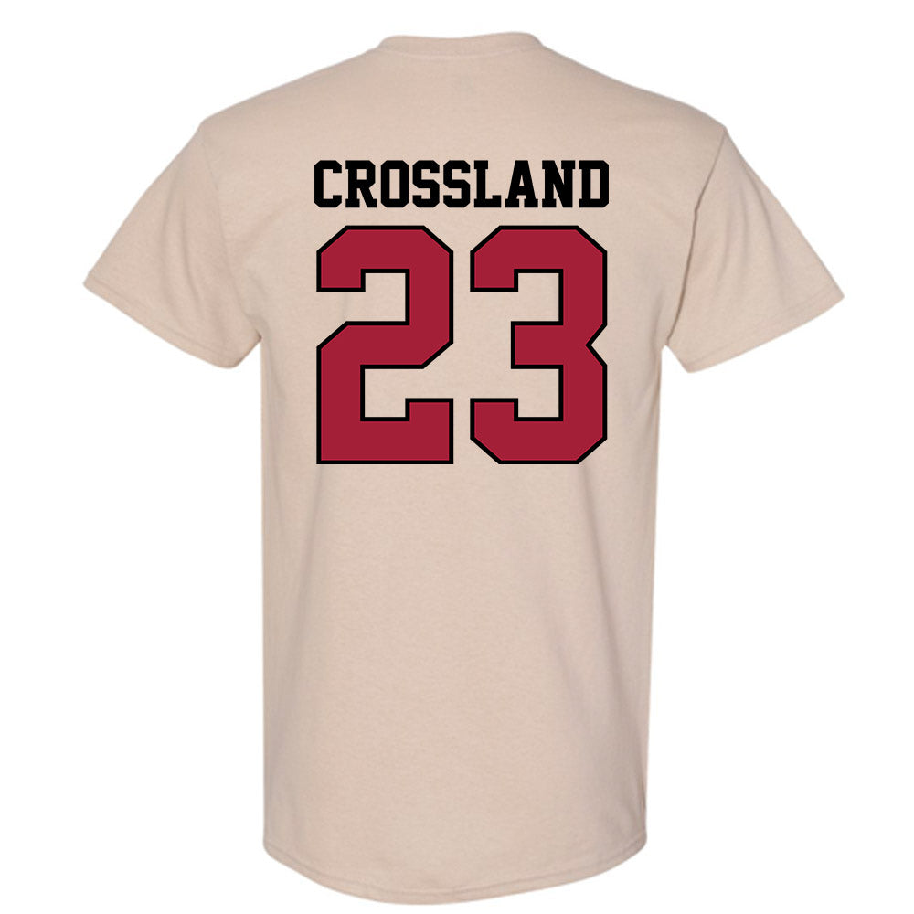 Oklahoma - NCAA Baseball : Cade Crossland - Sports Shersey T-Shirt-1
