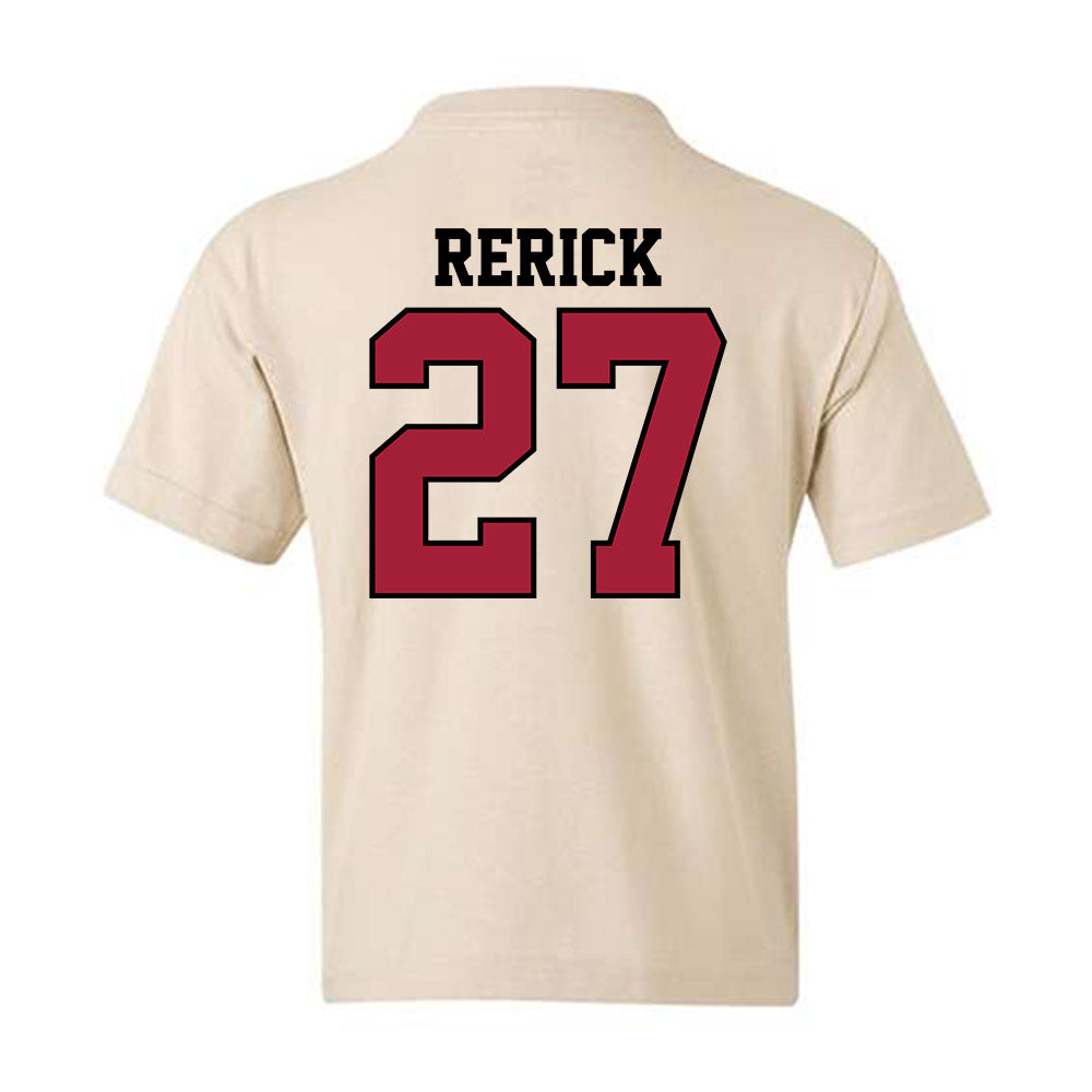 Oklahoma - NCAA Baseball : Drew Rerick - Sports Shersey Youth T-Shirt-1
