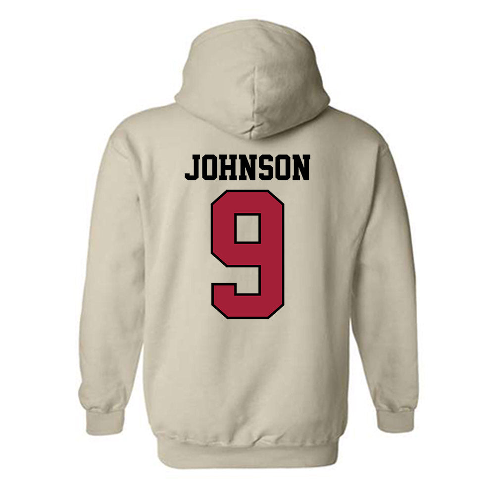 Oklahoma - NCAA Baseball : Camden Johnson - Sports Shersey Hooded Sweatshirt-1