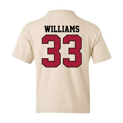 Oklahoma - NCAA Baseball : Isaac Williams - Sports Shersey Youth T-Shirt-1