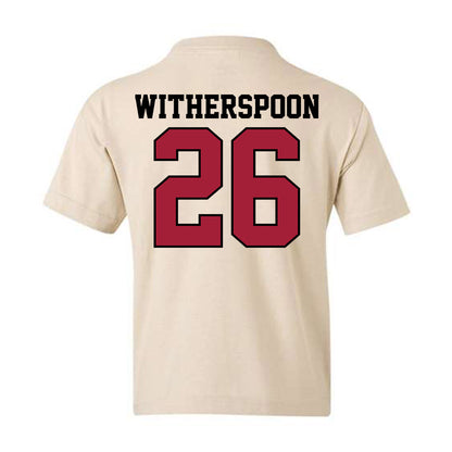 Oklahoma - NCAA Baseball : Kyson Witherspoon - Youth T-Shirt Sports Shersey