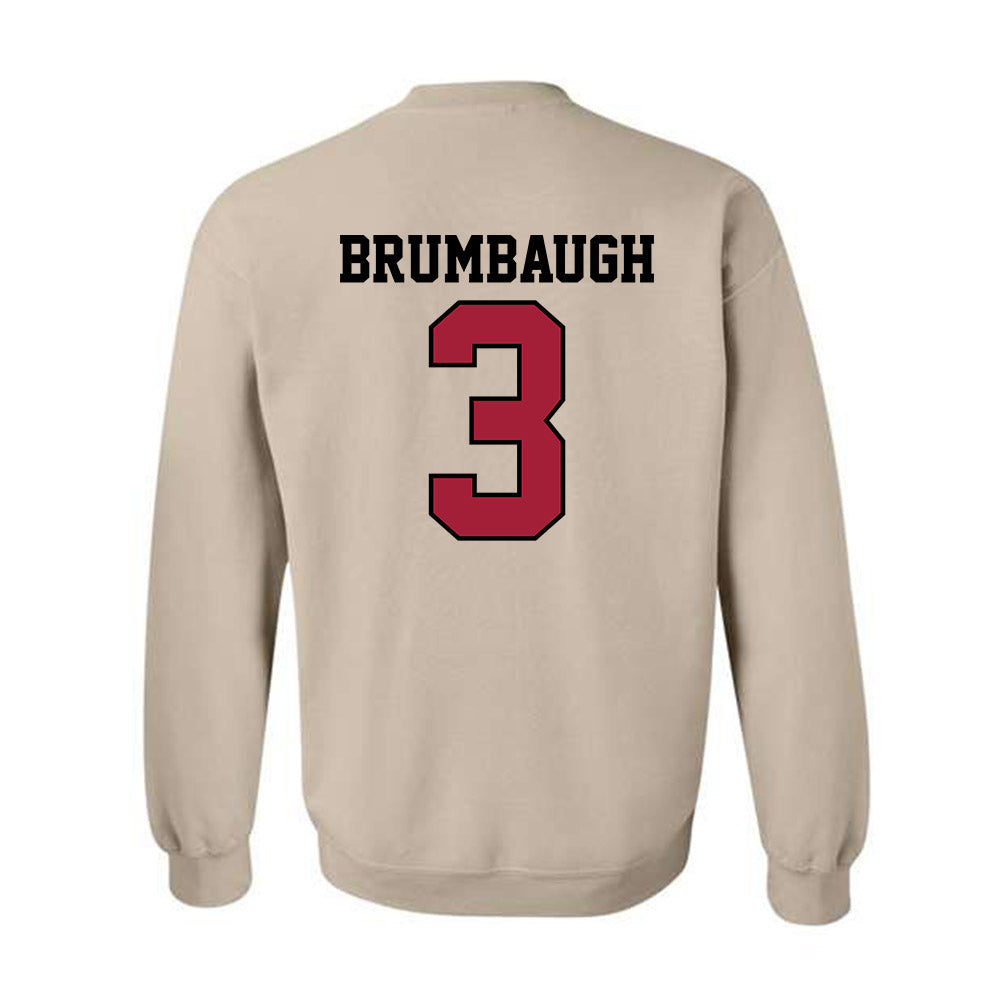 Oklahoma - NCAA Baseball : Cayden Brumbaugh - Sports Shersey Crewneck Sweatshirt-1