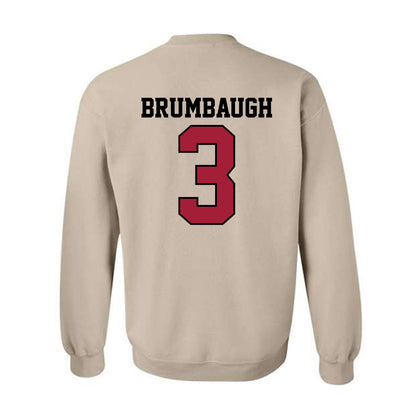 Oklahoma - NCAA Baseball : Cayden Brumbaugh - Sports Shersey Crewneck Sweatshirt-1