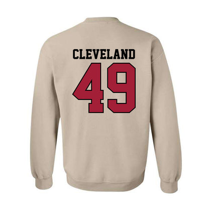 Oklahoma - NCAA Baseball : Jackson Cleveland - Sports Shersey Crewneck Sweatshirt-1