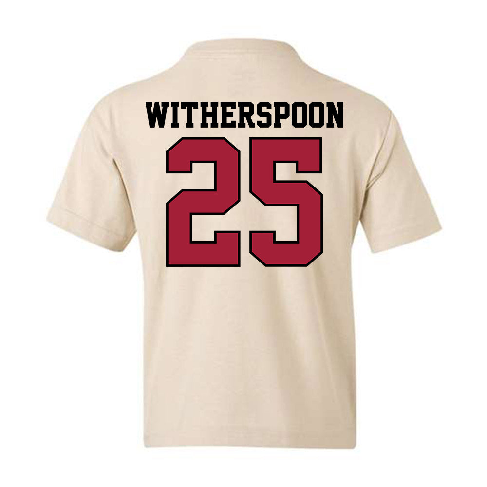 Oklahoma - NCAA Baseball : Malachi Witherspoon - Youth T-Shirt Sports Shersey
