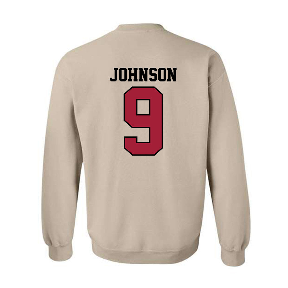 Oklahoma - NCAA Baseball : Camden Johnson - Sports Shersey Crewneck Sweatshirt-1