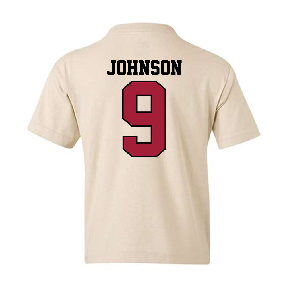 Oklahoma - NCAA Baseball : Camden Johnson - Sports Shersey Youth T-Shirt-1