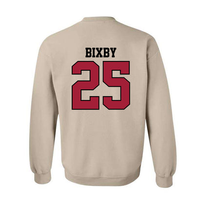 Oklahoma - NCAA Baseball : Mason Bixby - Sports Shersey Crewneck Sweatshirt-1