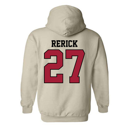 Oklahoma - NCAA Baseball : Drew Rerick - Sports Shersey Hooded Sweatshirt-1